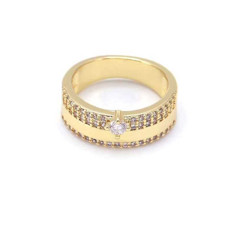 گولڈ چڑھایا قدیم شادی کی انگوٹی